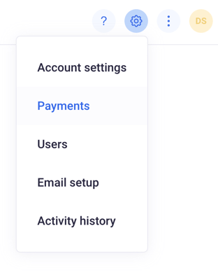 account payments