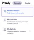 media database icon