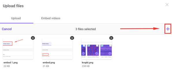 media library choose files